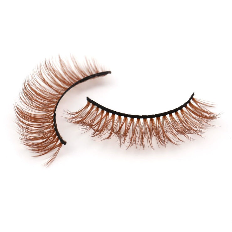 HITS DIFFERENT® Cruelty Free Glasses Approved Brown Magnetic Eyelash - Esthetic Magnet